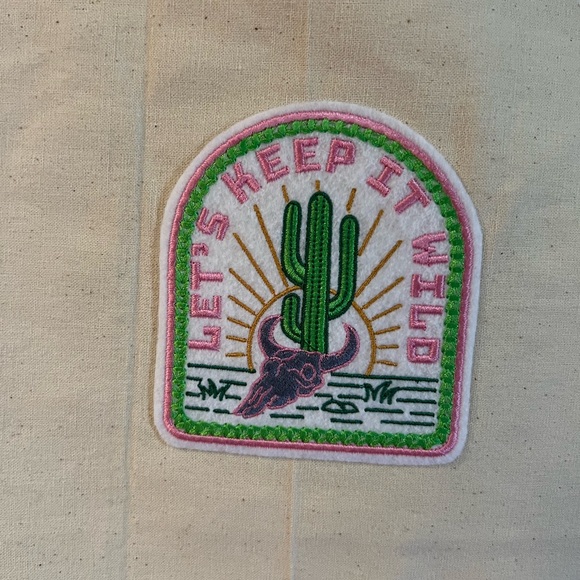 Canvas reusable tote 14.5x17in - Picture 4 of 5